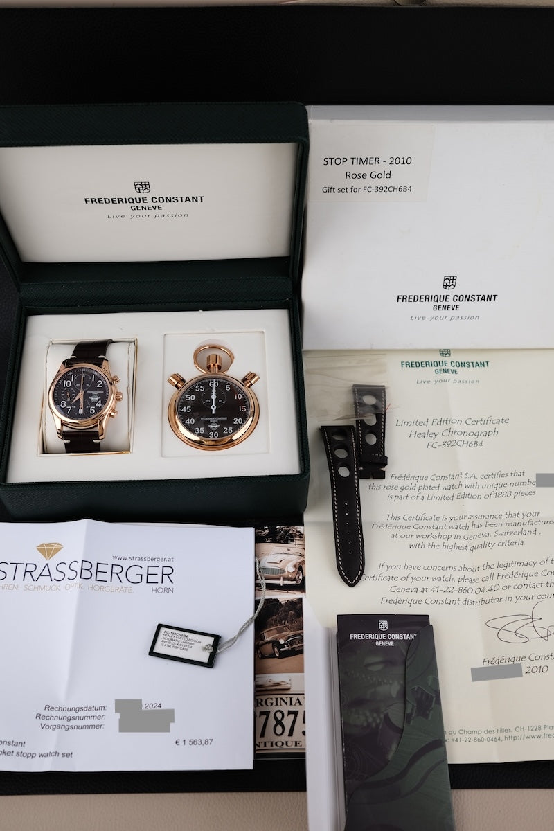 Frederique Constant Vintage Rallye FC-392CH6B4 - Papiere und oder Lieferumfang