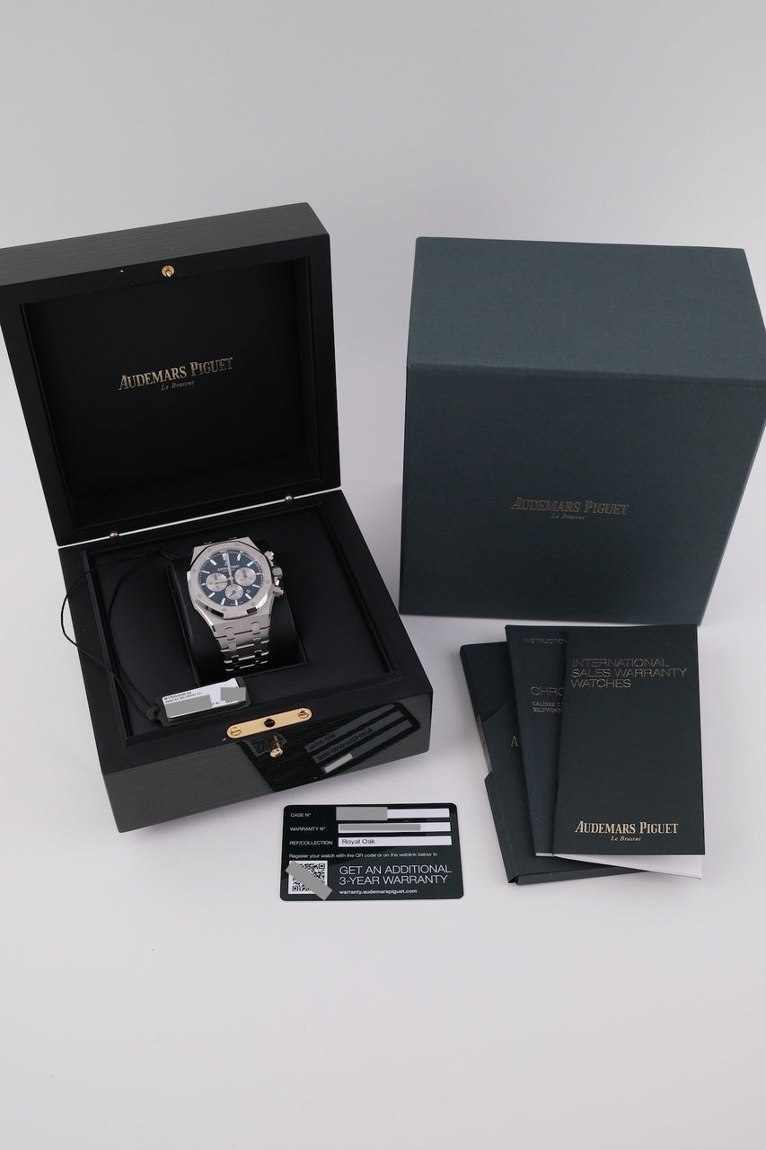Audemars Piguet Royal Oak Chronograph 26331ST - Papiere und oder Lieferumfang