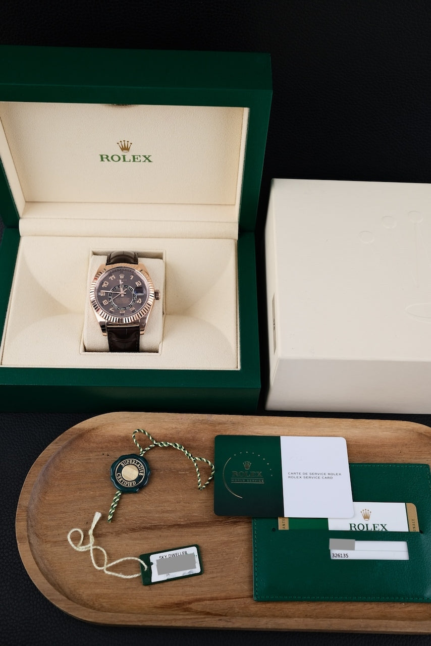 Rolex Sky-Dweller 326135 - Papiere und oder Lieferumfang