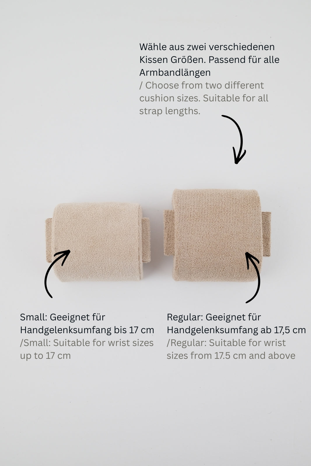 Uhrenrolle 3 - Large - Ocean Blue & Milky Coffee