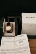 Bild in Galerie-Betrachter laden, Breguet Marine BA3400 Box + og. Papiere 18k Yellow Gold
