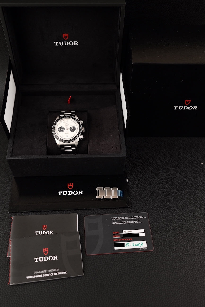 Tudor Black Bay Chrono "Panda" 79360N Box + og. Papiere