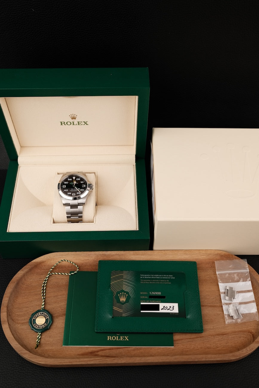 Rolex Air King 126900 Box + og. Papiere