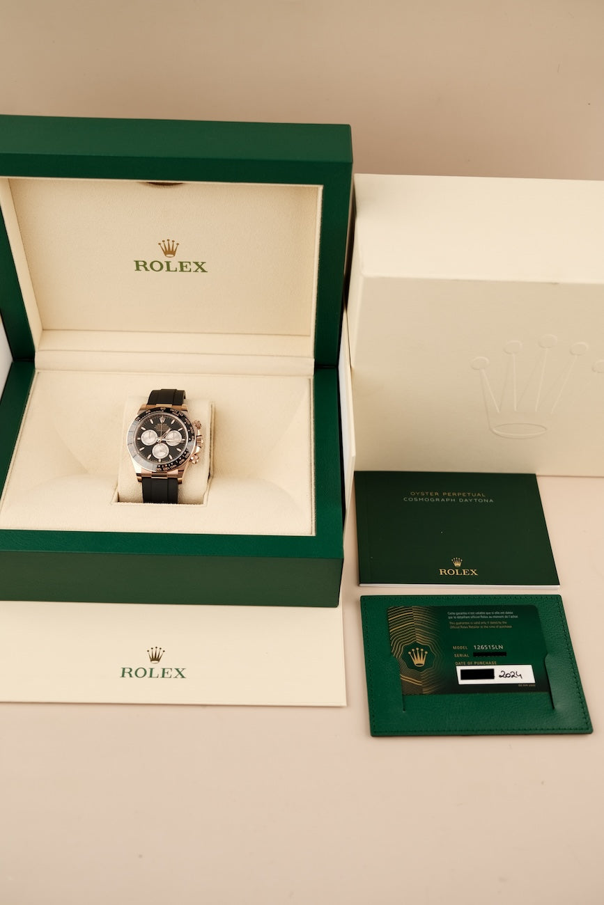 Rolex Daytona 126515LN Box + og. Papiere Everose, 2024