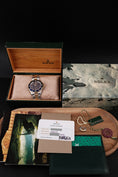 Load image into Gallery viewer, Rolex Submariner Date 16613 Box + og. Papiere S/G, Rare Purple Dial, Rolex Service 2017
