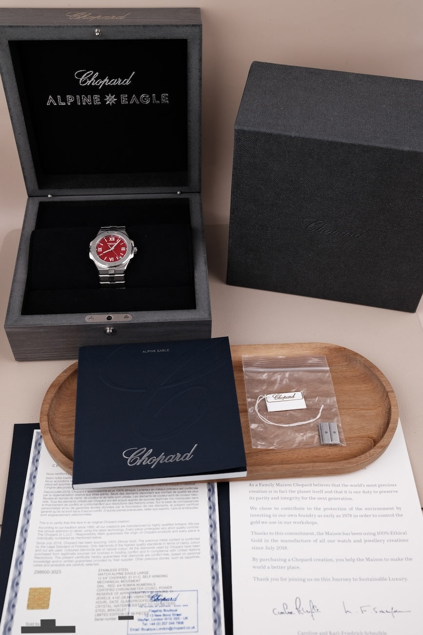 Chopard Alpine Eagle 298600-3023 - Papiere und oder Lieferumfang