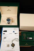 Bild in Galerie-Betrachter laden, Rolex Datejust 41 126334 Box + og. Papiere Blue Roman, First Buyer's Invoice, LC100
