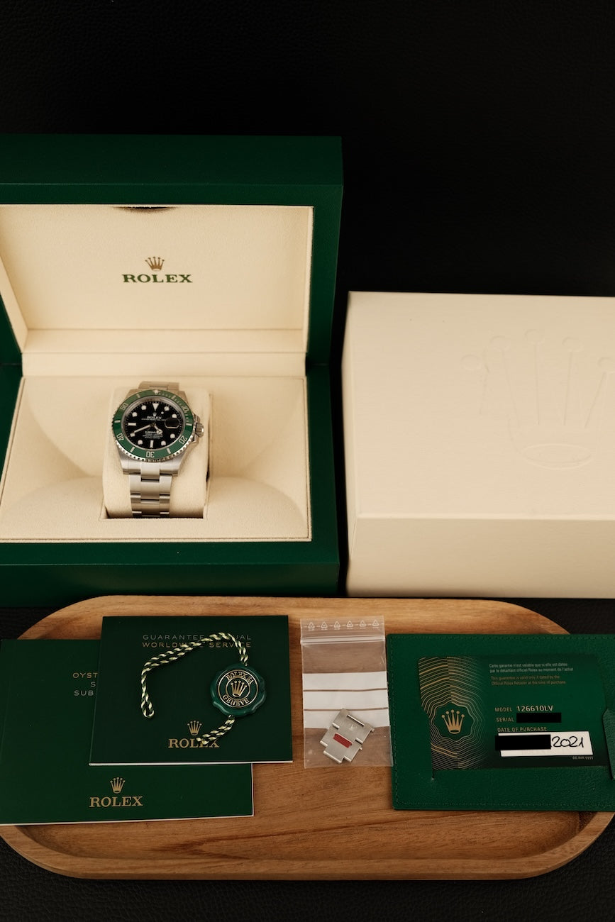 Rolex Submariner Date 126610LV Box + og. Papiere Starbucks  MK1,  NEU