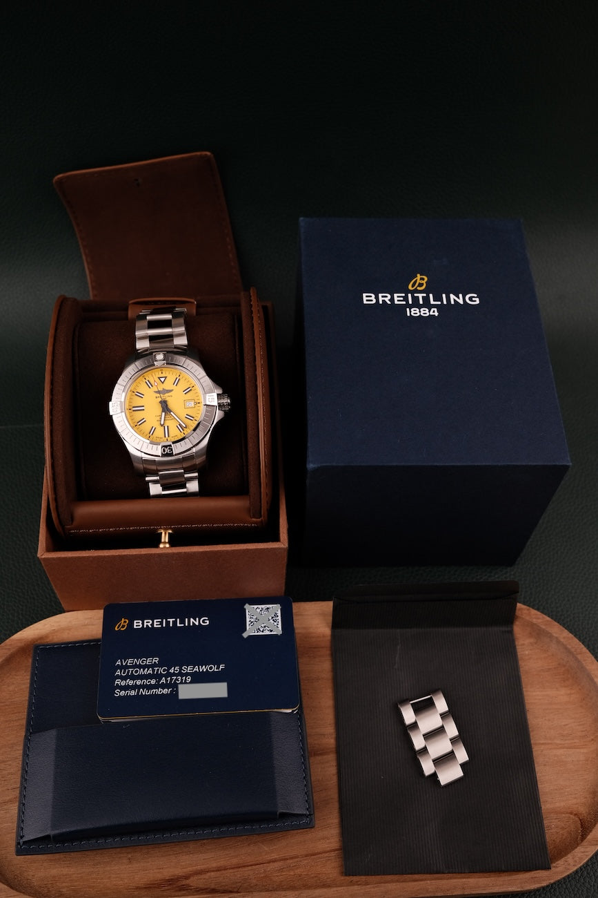 Breitling Avenger Seawolf A17319 Box + og. Papiere Automatic 45