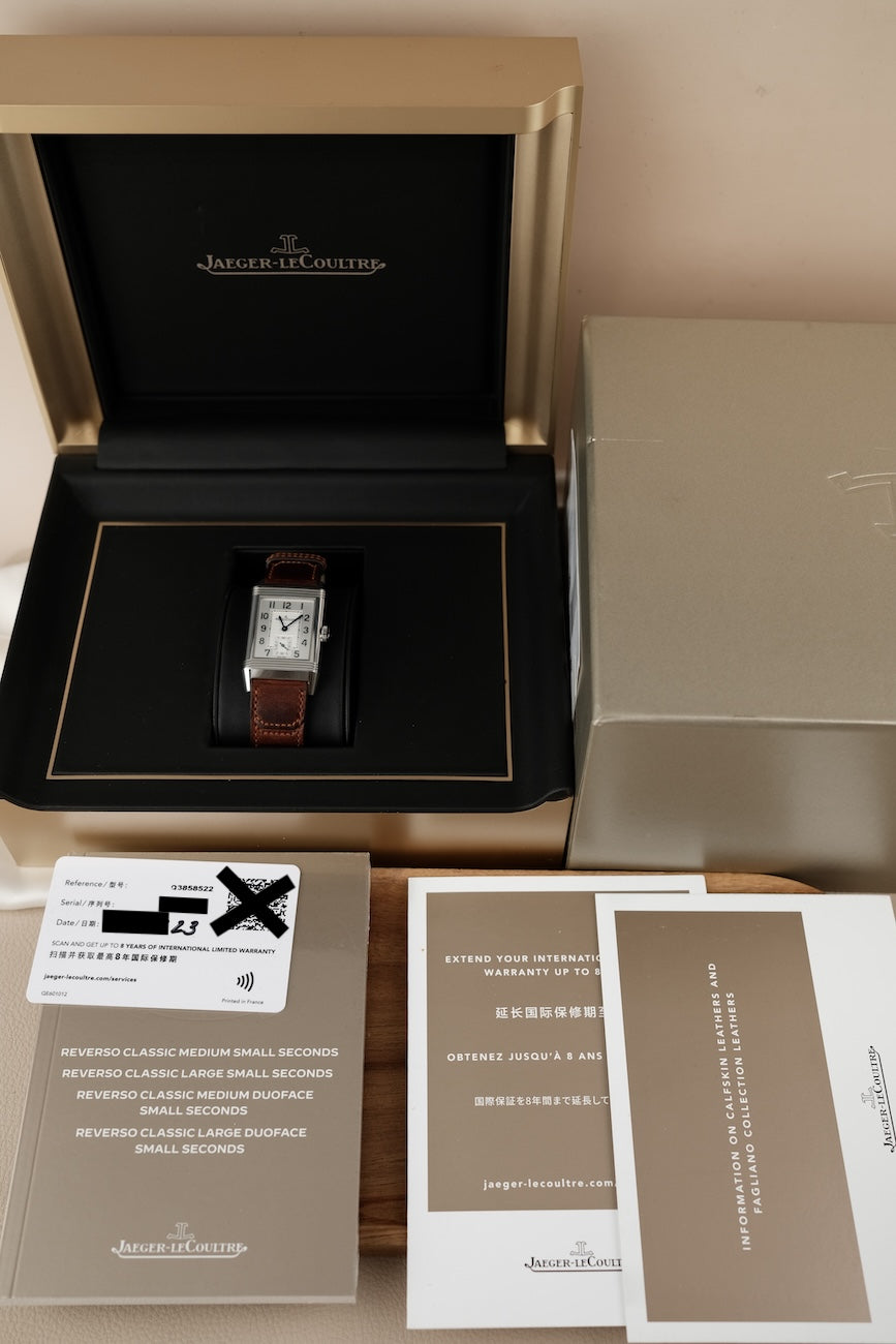 Jaeger-LeCoultre Reverso Classique Q3858522 Box + og. Papiere