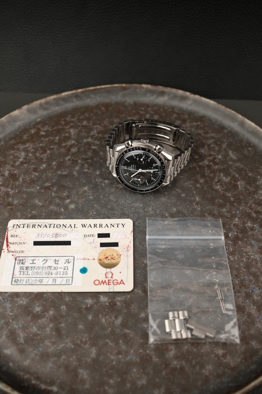 Omega Speedmaster Reduced 35105000 Original Papiere