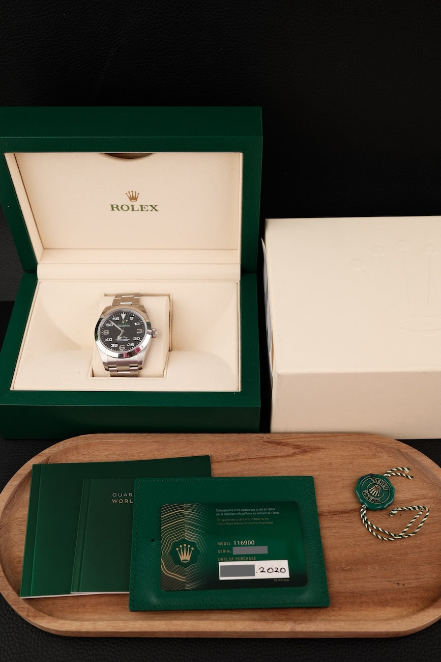 Rolex Air King 116900 Box + og. Papiere New