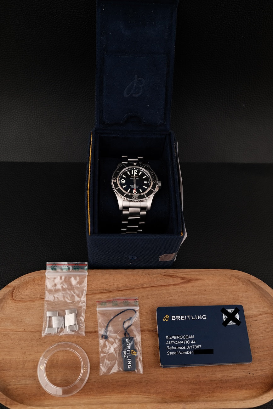 Breitling Superocean 44 A17367 Box + og. Papiere