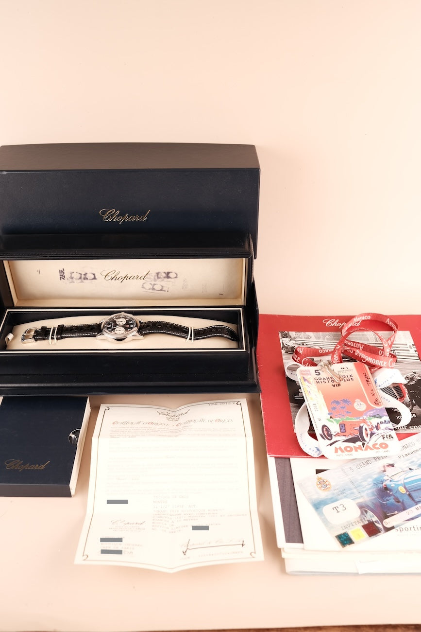 Chopard Grand Prix Monaco Historique 16-1256 Box + og. Papiere Limited Edition Crazy Collector´s Set