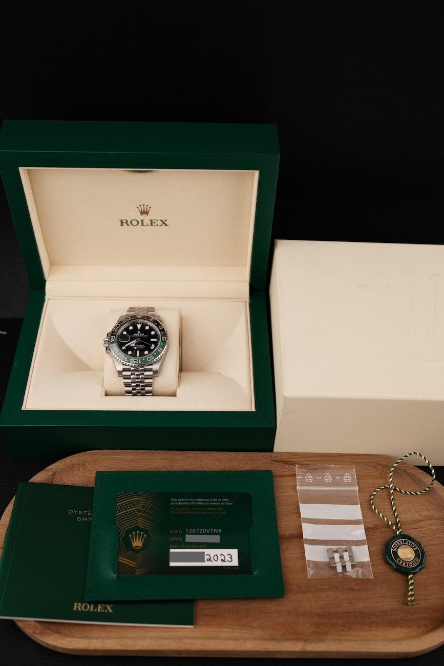 Rolex GMT-Master II 126720VTNR Box + og. Papiere "Sprite", Jubilee