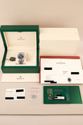 Bild in Galerie-Betrachter laden, Rolex Datejust 41 126334 Box + og. Papiere Blue Diamond Dial, First Buyer's Invoice, LC100
