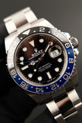 Bild in Galerie-Betrachter laden, Rolex GMT-Master II "Batman" 126710BLNR Box + og. Papiere LC100, First Buyer's Invoice
