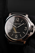 Carica l'immagine nel visualizzatore della galleria, Panerai Luminor Base PAM00112 Box + og. Papiere
