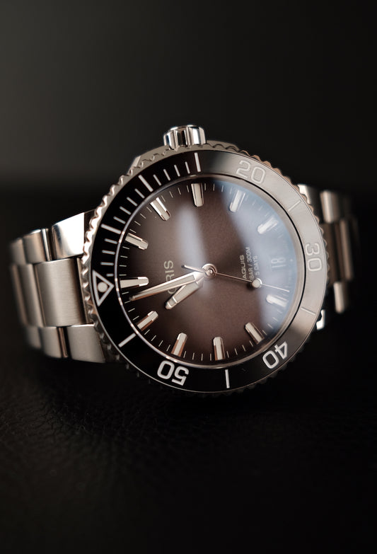 Oris Aquis Date 0140077694154 Box + og. Papiere Calibre 400