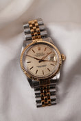 Load image into Gallery viewer, Rolex Datejust 36 16013 Box + og. Papiere S/G, Houndstooth Dial, LC100
