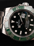 Bild in Galerie-Betrachter laden, Rolex Submariner Date "Hulk" 2014 116610LV Box + og. Papiere LC EU
