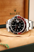 Bild in Galerie-Betrachter laden, Rolex GMT-Master II 16710 Box + og. Papiere Coke Swiss Only Dial
