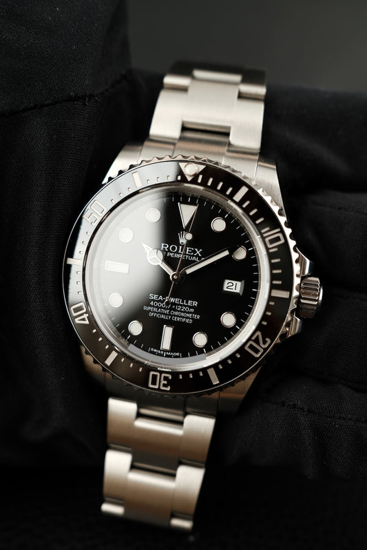 Rolex Sea-Dweller 4000 116600 Box + og. Papiere LC100