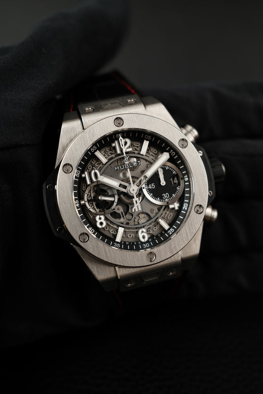 Hublot Big Bang Unico 441.NX.1171.RX Box + og. Papiere Titanium, 42mm, E-Papers