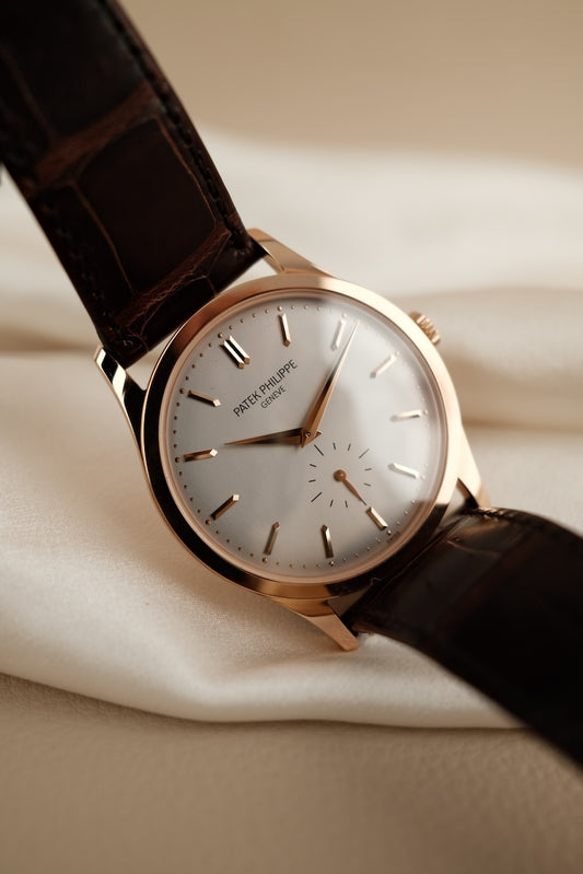 Patek Philippe Calatrava 5196R-001 Box + og. Papiere Roségold