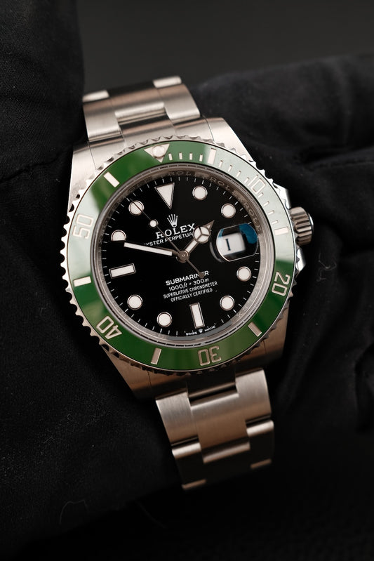 Rolex Submariner Date 126610LV Box + og. Papiere Starbucks MK II, First Buyer's Invoice