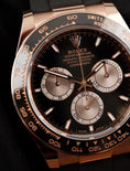 Bild in Galerie-Betrachter laden, Rolex Daytona 126515LN Box + og. Papiere Rosegold Oysterflex Black Dial NEW
