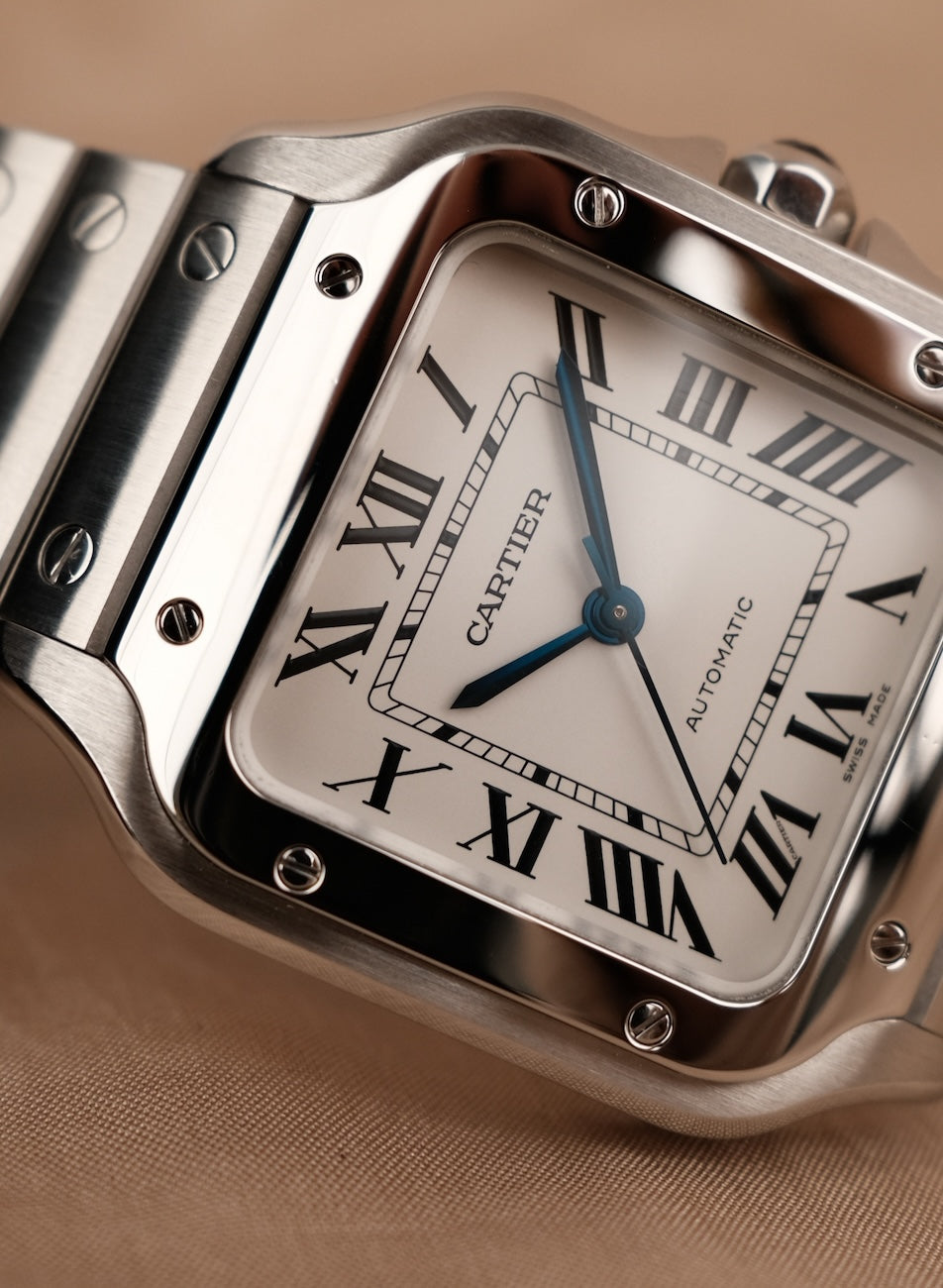 Cartier Santos WSSA0029 Box + og. Papiere