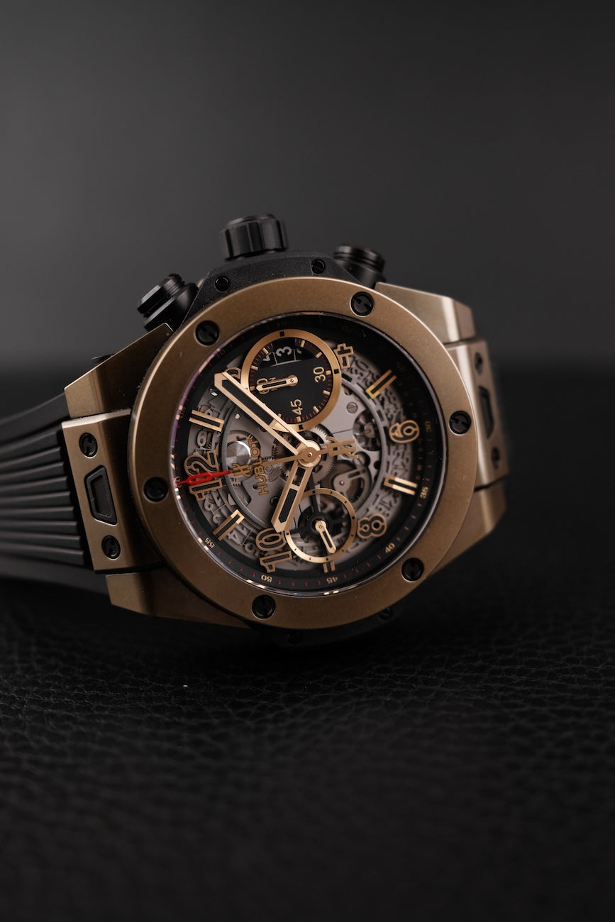 Hublot Big Bang Unico 441MX1138RX Box + og. Papiere Full Magic Gold Big Limited to 200 pieces, First Buyer's Invoice