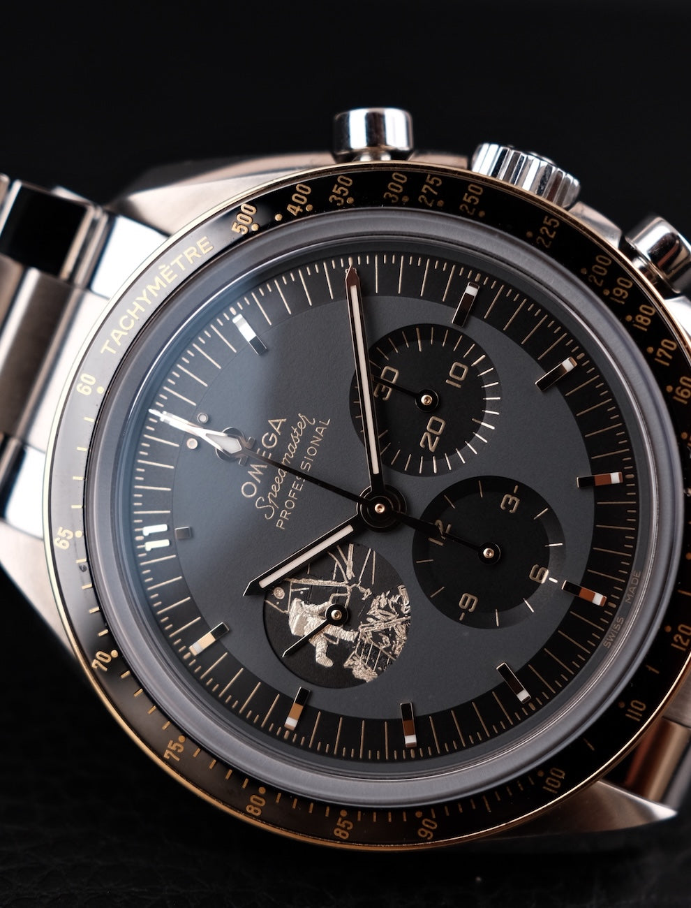 Omega Speedmaster Professional Moonwatch 31020425001001 Box + og. Papiere Apollo 11 50th Anniversary Limited Edition