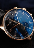 Bild in Galerie-Betrachter laden, IWC Portugieser Chronograph IW371415 Box + og. Papiere Rose Gold SERVICED
