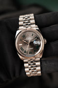 Carica l'immagine nel visualizzatore della galleria, Rolex Datejust 36 126234 Box + og. Papiere Wimbledon 36mm, Jubilee
