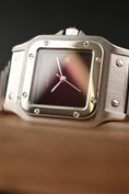 Load image into Gallery viewer, Cartier Santos Carrée  2960 Service Papers/Extrakt "Burgundy", Cartier Service 2025
