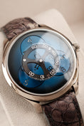 Load image into Gallery viewer, H.Moser & Cie Endeavour "Flying Hours" 18060200 Box + og. Papiere Limited 60 Pieces Blue Dial
