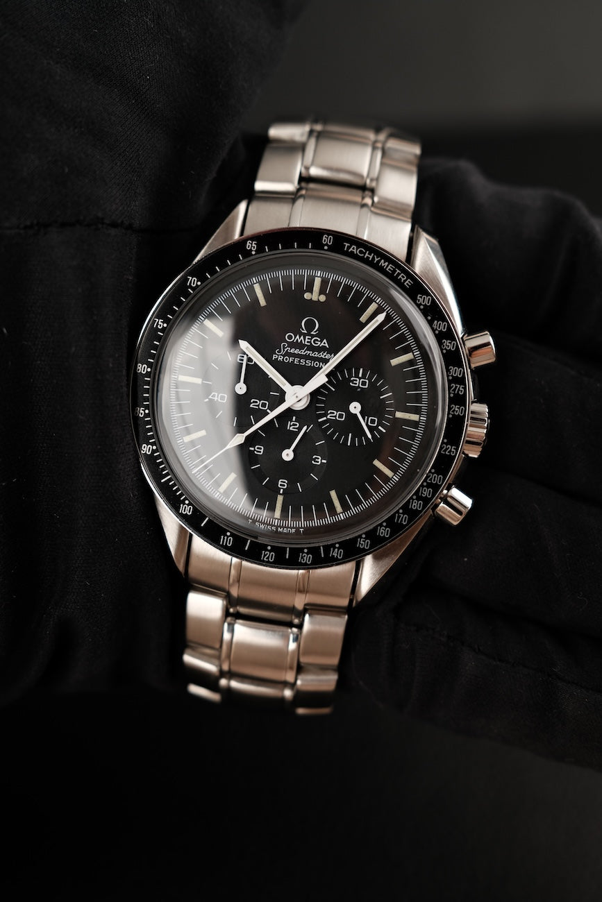 Omega Speedmaster Professional Moonwatch 1450022 Service Papers/Extrakt LC DE, 2023 Omega Service