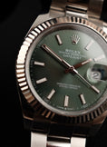 Bild in Galerie-Betrachter laden, Rolex Datejust 41 Mintgreen 126334 Box + og. Papiere Oyster
