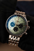 Bild in Galerie-Betrachter laden, Breitling Navitimer 1 B01 Chronograph 43 AB0138241L1P1 Box + og. Papiere Green Dial, First Buyer's Invoice, German Delivered
