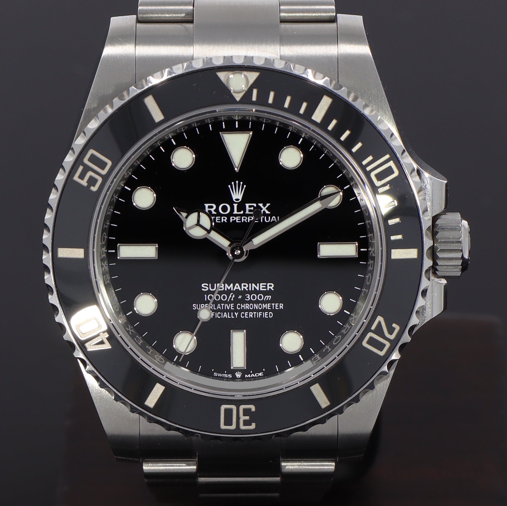 Rolex 114060 deals no date